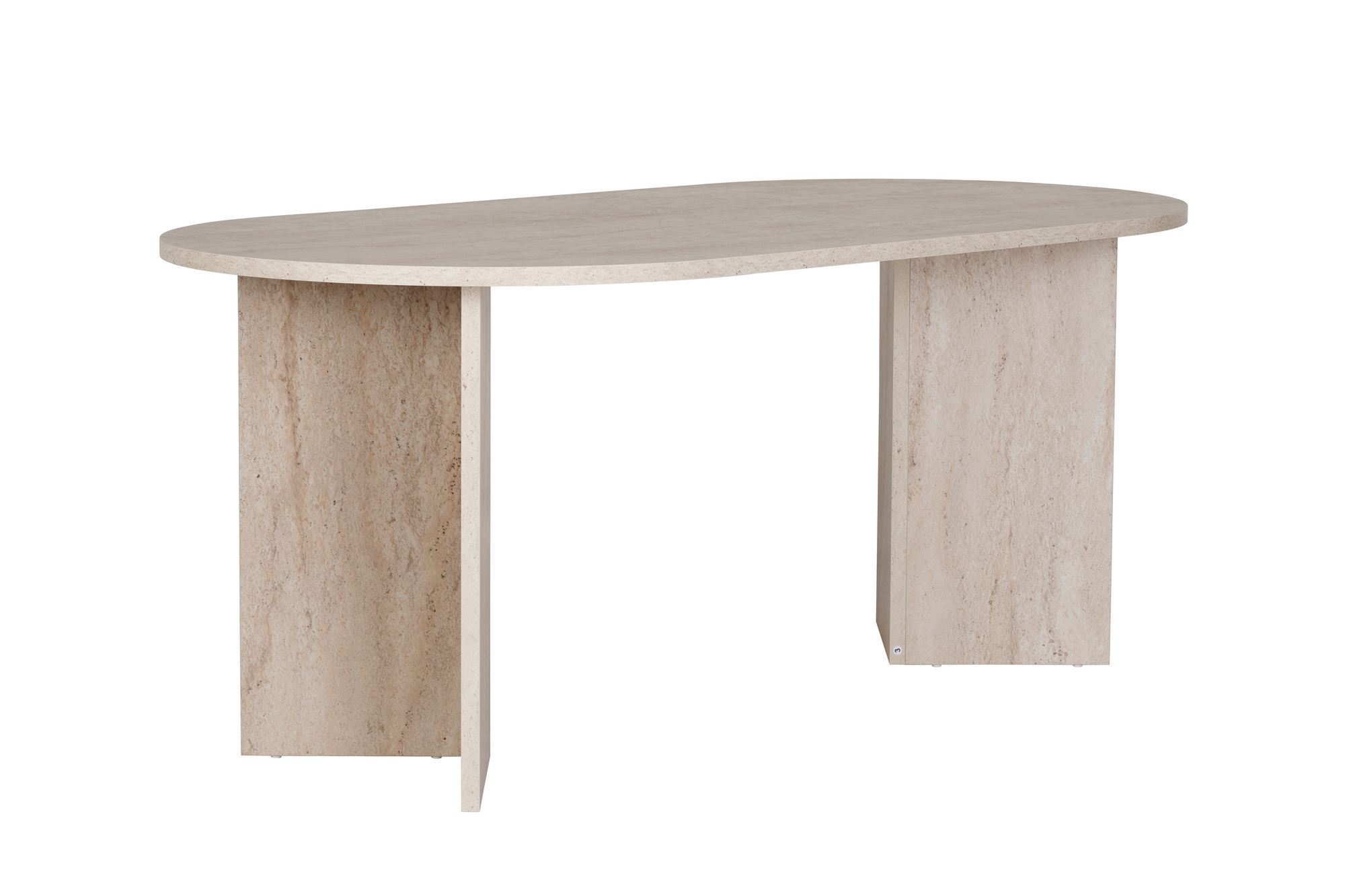 Nordvärk Sablin Spisebord  Oval Travertin Melamin  180x89