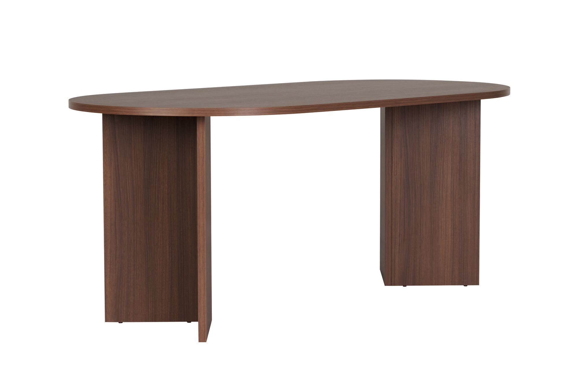 Nordvärk Sablin Spisebord  Oval Valnød Melamin  180x89