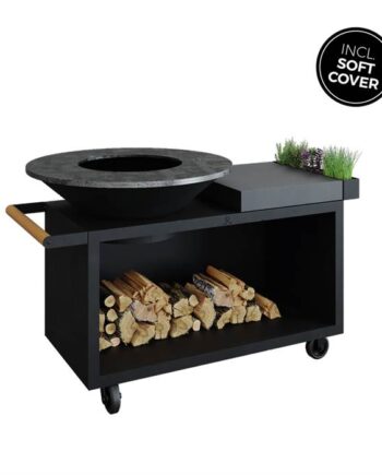 Ofyr Grill Island Black 100 Pro Ceramic Dark Grey  : Erling Christensen Møbler