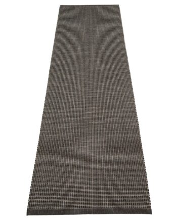 Pappelina Emm Gulvtæppe 300x70 Cm  Black Linen
