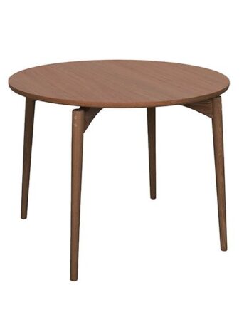 Pbj Designhouse Pbj Aeris Rundt Spisebord ø122 Cm Olieret Valnød Finér : Erling Christensen Møbler  : Erling Christensen Møbler