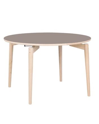 Pbj Designhouse Pbj Aeris Rundt Spisebord ø122 Cm Lakeret Eg Marble Laminat : Erling Christensen Møbler  : Erling Christensen Møbler