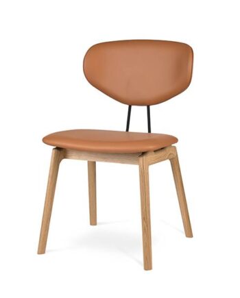 Pbj Designhouse Pbj Filo Spisebordsstol Lakeret Lys Eg Stof : Erling Christensen Møbler  : Erling Christensen Møbler