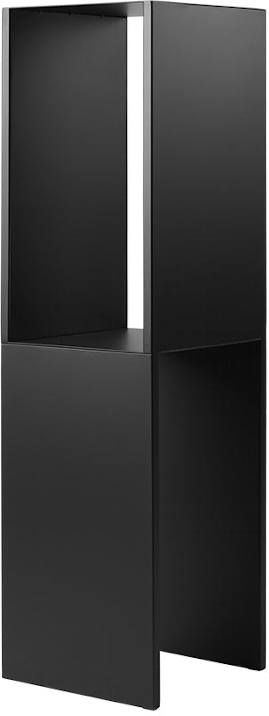 Pedestalbord Piedestalbord Kristina Dam Pedestal Table Stål Sort H102 ø28 Cm
