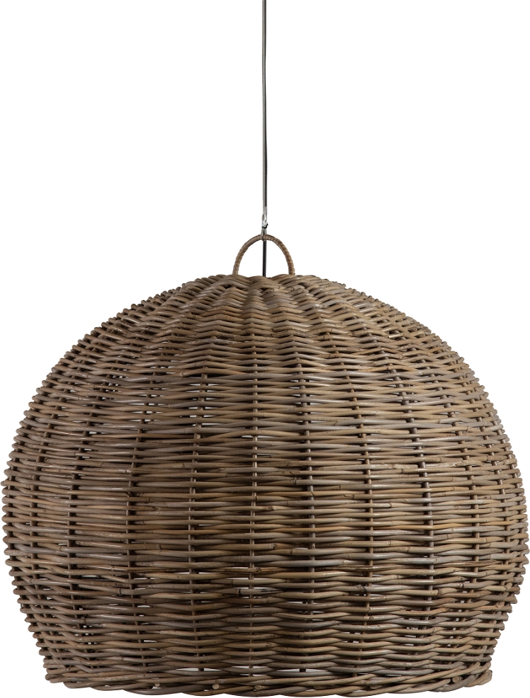 Pendellampe Ophængslampe Woood Exclusive Mooze   Håndflettet Rattan ø80   H65 Cm Natur