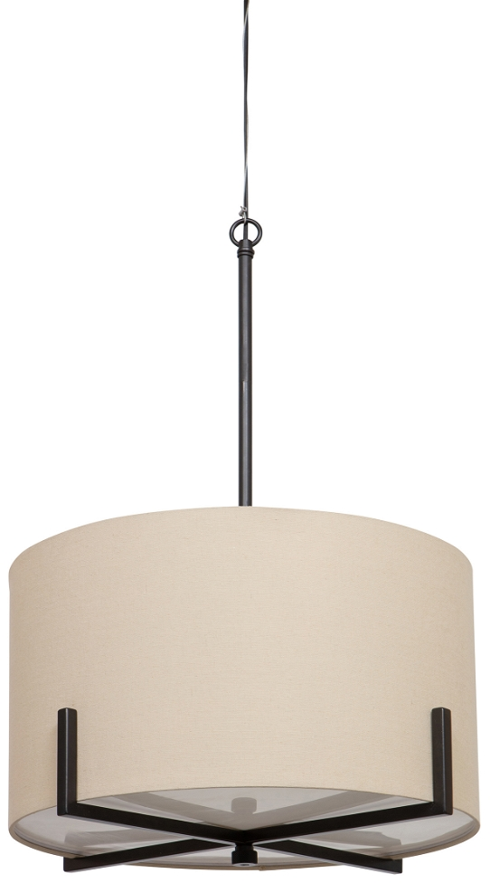 Pendellampe Woood Exclusive Holly Natur ø53   H75 Cm