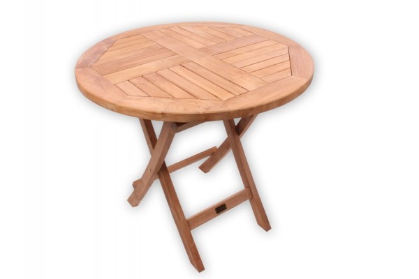 Prag Teak Havebord   80 Cm