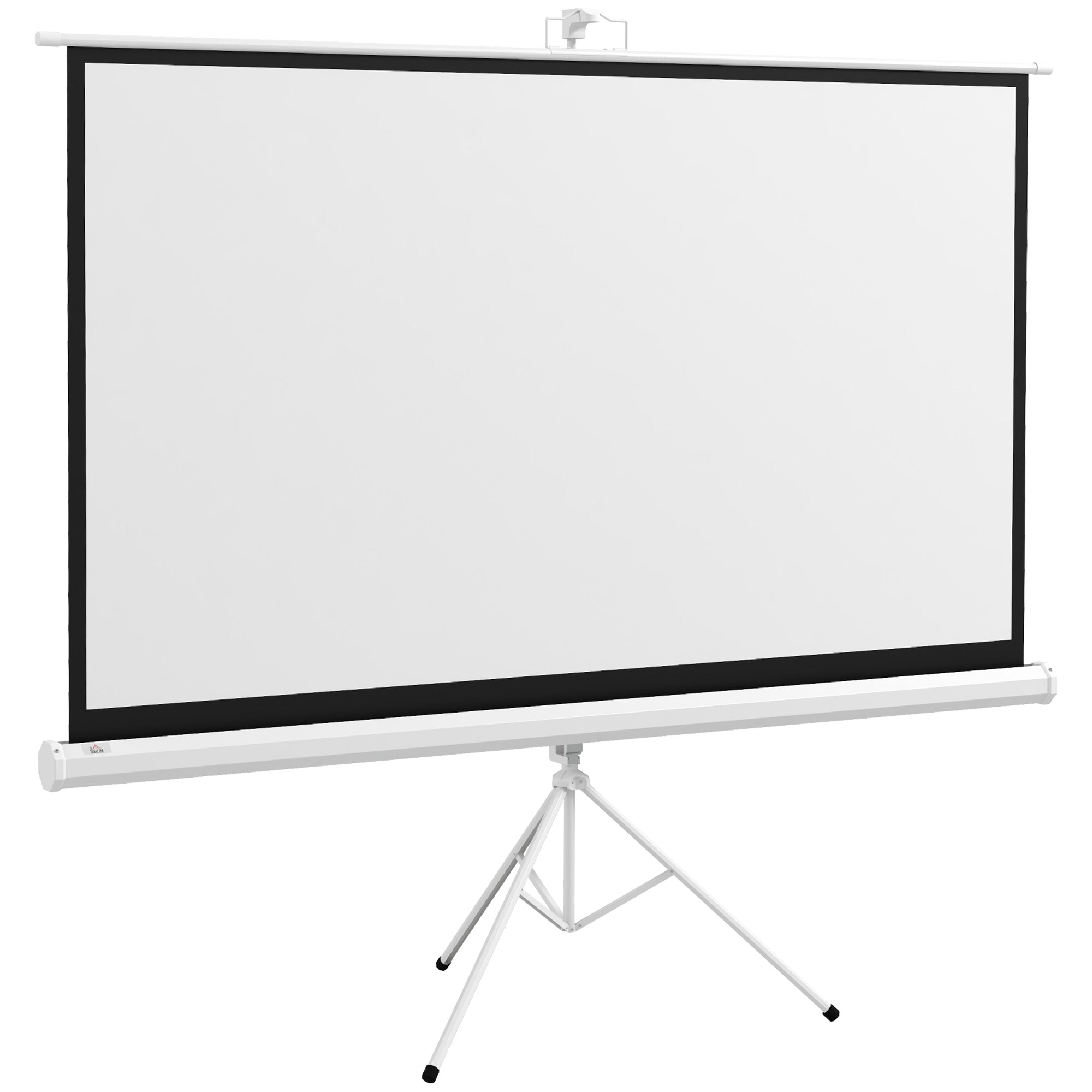 Projektorlærred Med Stativ 186   105 Cm 84 Tommer 16:  Hd 4k Rullelærred