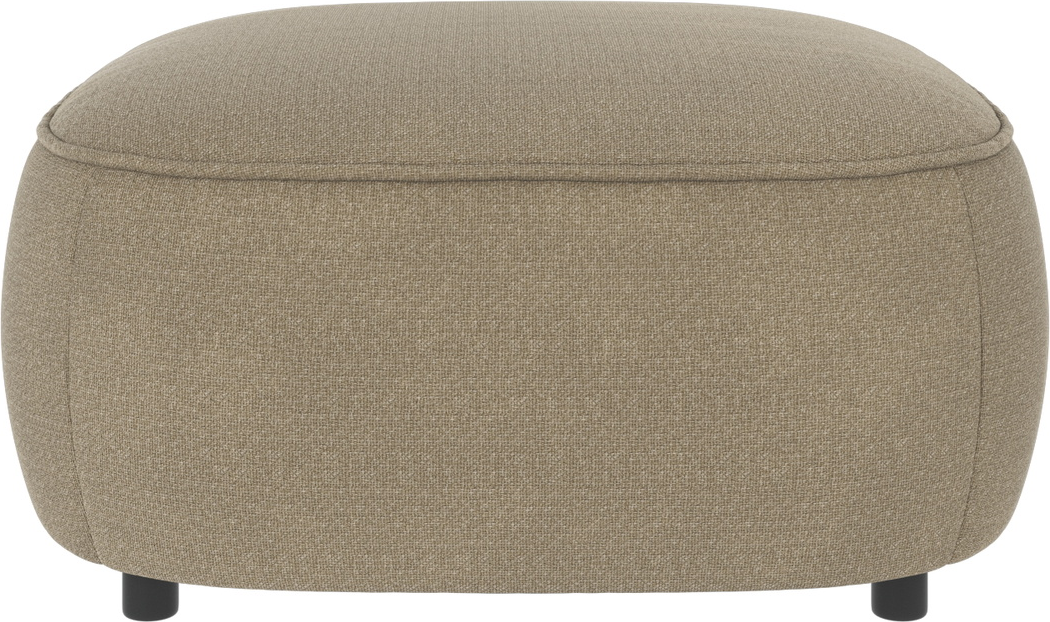 Puf Fodskammel Rowico Norris Rita Mørk Beige 89x89x43 Cm