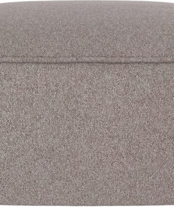 Puf Rowico Norris Fodskammel   Ekstra Siddeplads Gråbeige Brenda Polyester 89x89x43 Cm