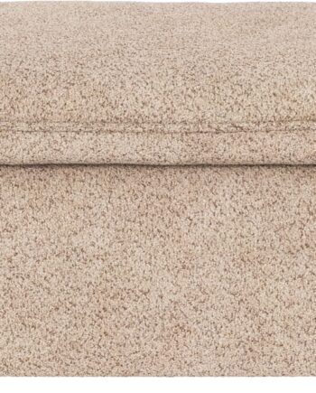 Puf Rowico Rawlins Anna Lysebeige 91x91x45 Cm Fodskammel Til Sofa