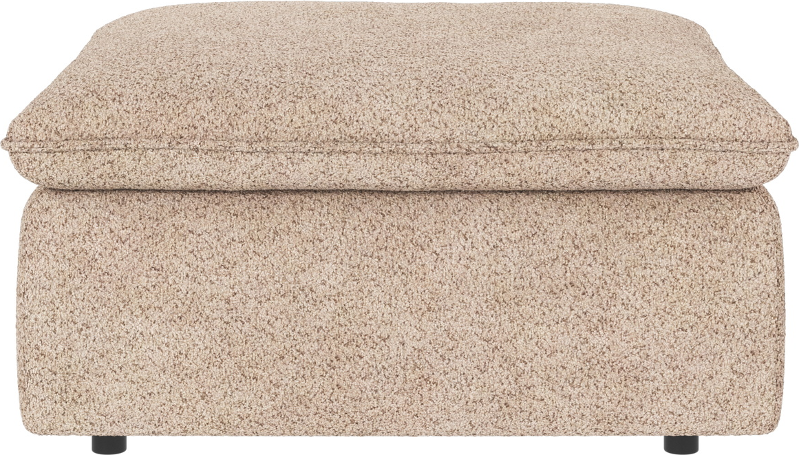 Puf Rowico Rawlins Anna Lysebeige 91x91x45 Cm Fodskammel Til Sofa
