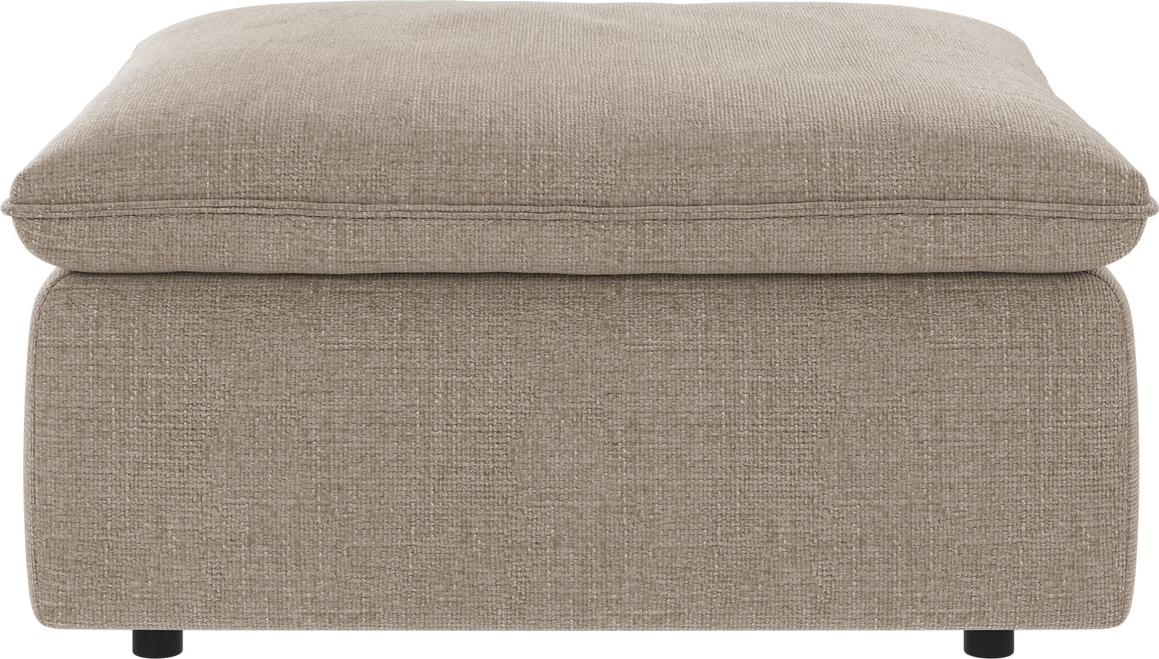 Puf Rowico Rawlins Gråbeige H45ã B91ã D91 Cm Fodskammel Siddepuf