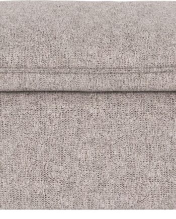 Puf Rowico Rawlins Max   Grå Stofpuf Til Sofa ø91ã H45 Cm  90  Polyester 10  Nylon  Martindale 40 000  Fsc-mix-certificeret