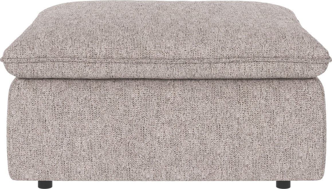 Puf Rowico Rawlins Max   Grå Stofpuf Til Sofa ø91ã H45 Cm  90  Polyester 10  Nylon  Martindale 40 000  Fsc-mix-certificeret
