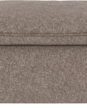 Puf Rowico Rawlins Mørk Beige 91x91x45 Cm   Fodskammel   Siddepuf   Bobby   Polyester