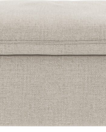 Puf Til Sofa Og Fodskammel Rowico Rawlins Lysegrå 100  Polyester 91ã 91ã 45 Cm