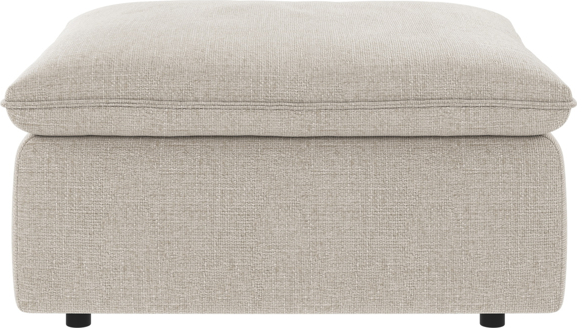 Puf Til Sofa Og Fodskammel Rowico Rawlins Lysegrå 100  Polyester 91ã 91ã 45 Cm