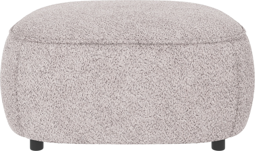 Puf Til Sofa Rowico Norris Fodskammel ø89   H43 Cm Lysegrå Anna 15-stof