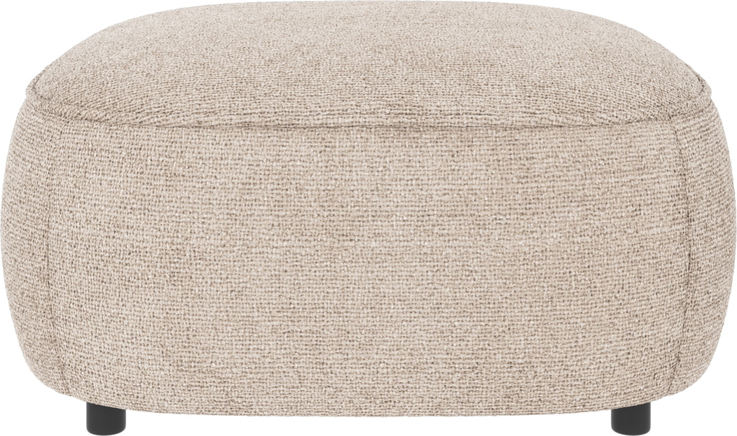 Puf Til Sofa Rowico Norris Robin Lysegrå   Fodskammel Og Siddepuf 43ã 89ã 89 Cm