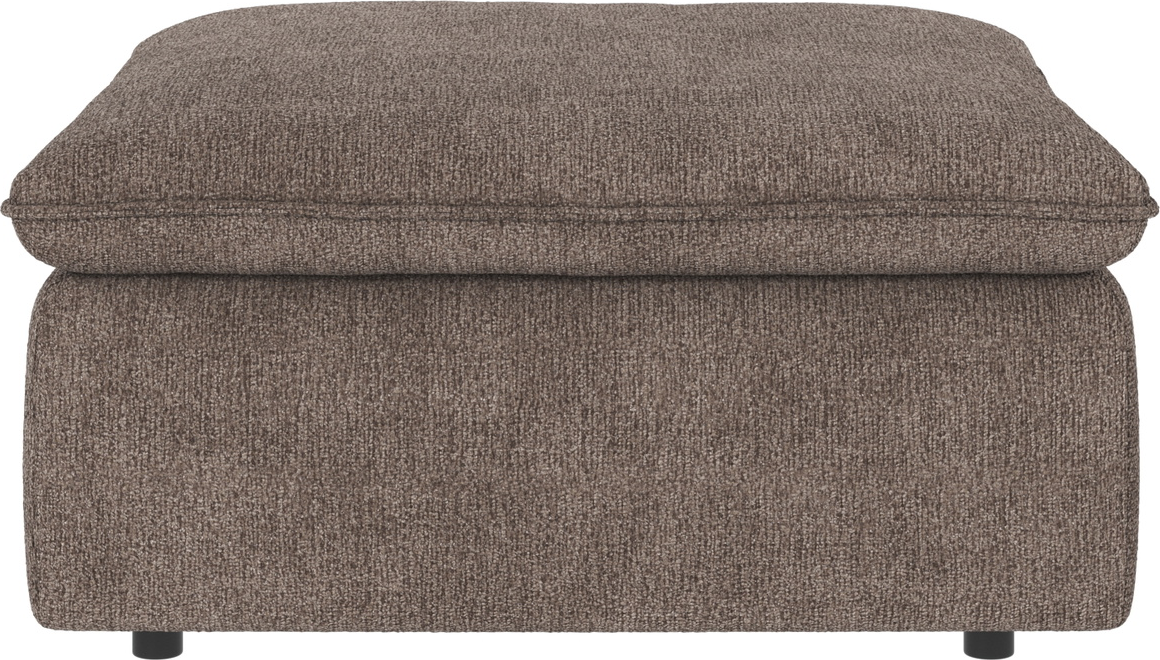 Puf Til Sofa Rowico Rawlins Greg   Mørk Beige 45x91x91 Cm Fodskammel
