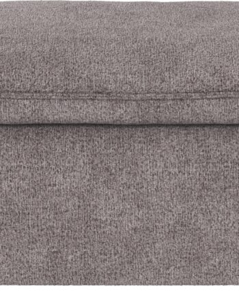 Puf Til Sofa Rowico Rawlins Greg Stof Grå 91x91x45 Cm