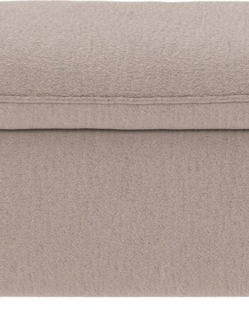 Puf Til Sofa Skammel Rowico Rawlins Alice 01 Lysebeige Nordisk Design 91x91x45 Cm