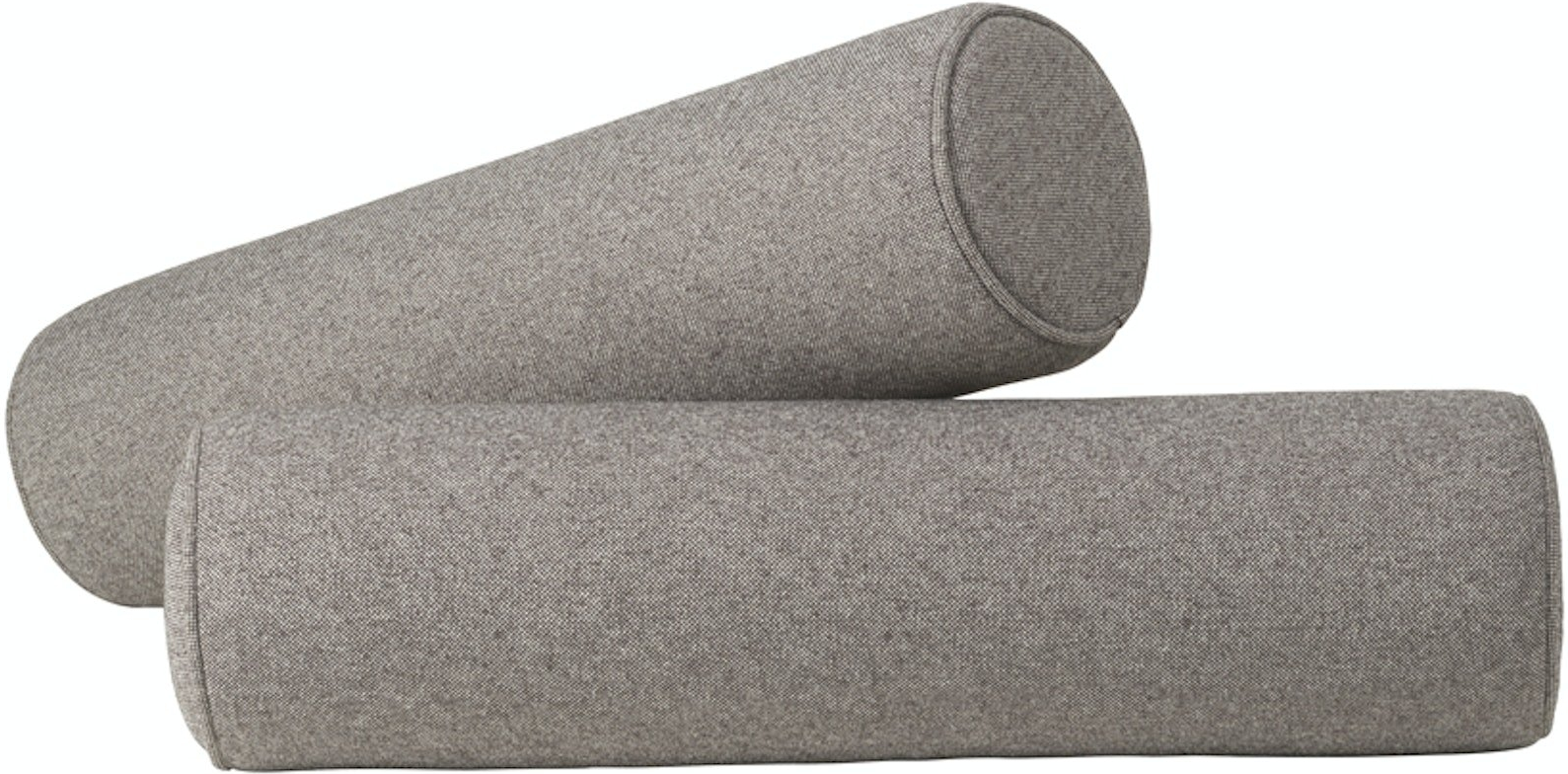 Pyntepude Med Fyld Cylinderpude Broste Copenhagen Wind Grå 15x55 Cm Stof