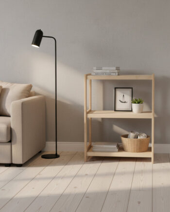 Reol   Bøgetræ Strong    Hylder  93x60x38 Cm