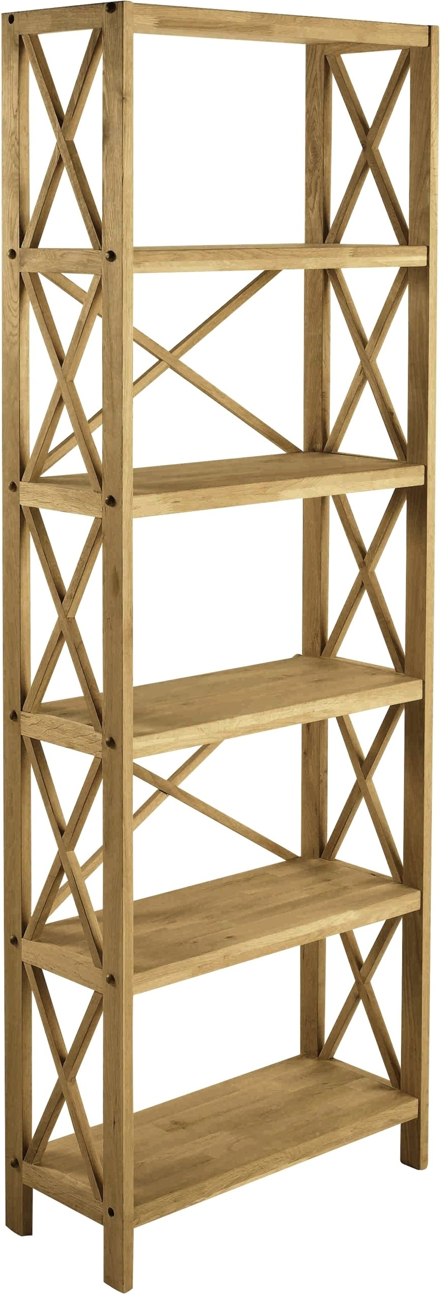 Reol Nordique Design  -shelfs  -hylders Massiv Eg Natur H198ã B70ã D30 Cm