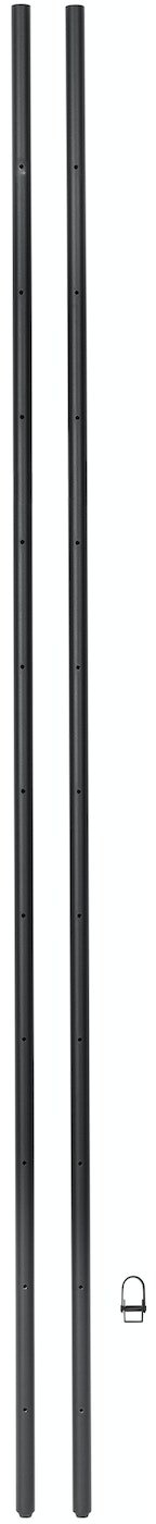 Reolben Og Møbelben Broste Copenhagen Nobuko Sort Jern H195 D2   Cm