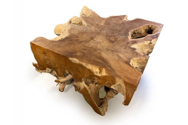 Rodbord 80x80 Cm Teak