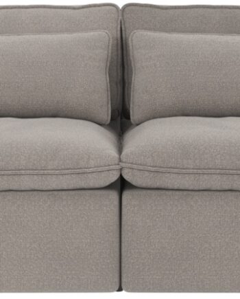 Rowico Rawlins Maxi  -personers Sofa Lysegrå Stof Rita Polyester 259 Cm