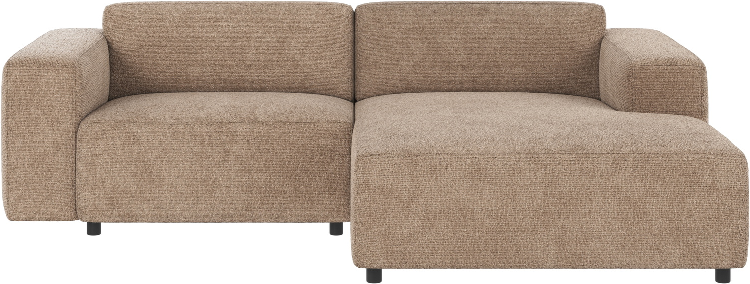 Rowico Willard Chaiselongsofa Højrevendt Gråbeige Stof Robin 234ã 161 Cm