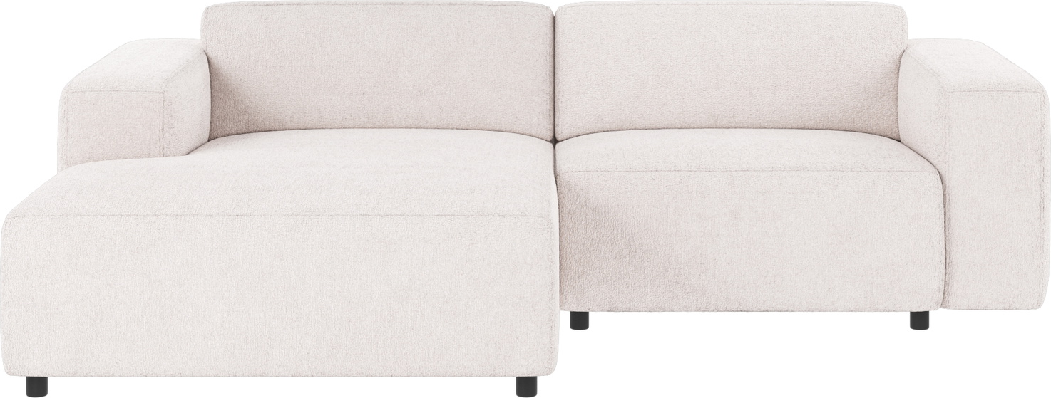 Rowico Willard Chaiselongsofa Venstrevendt Hvid Greg   Stof 234x161x70 Cm