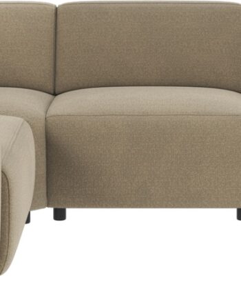 Rowico Willard Hjørnesofa Rita Polyester Mørk Beige Modulsofa 297ã 219 Cm