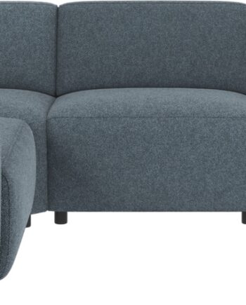 Rowico Willard Modulopbygget Hjørnesofa   Mellemblå Bobby 15 Polyester Skandinavisk Design 70ã 297ã 219 Cm