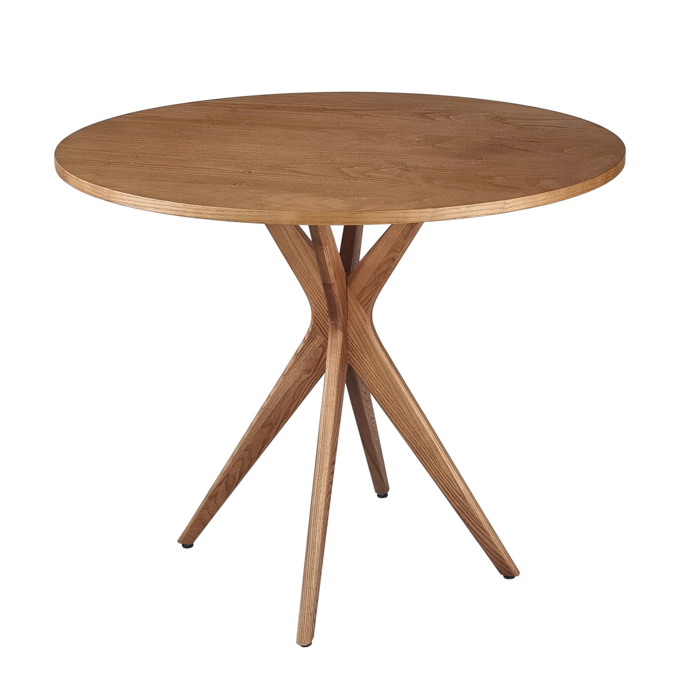 Rundt Spisebord Diam  90cm  Asketræ  Farve Oak