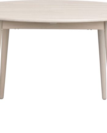 Rundt Spisebord Rowico Tyler ø120 Cm Hvidkalket Massivt Egetræ Oliebehandlet Fsc-certificeret