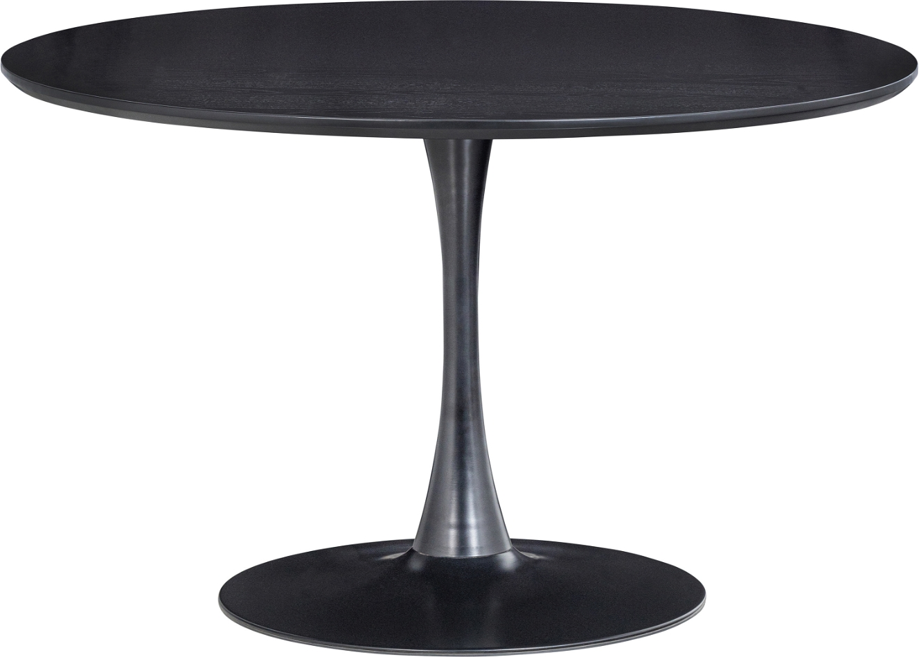 Rundt Spisebord Woood Exclusive Sammy ø120 Cm Sort Mdf Stål