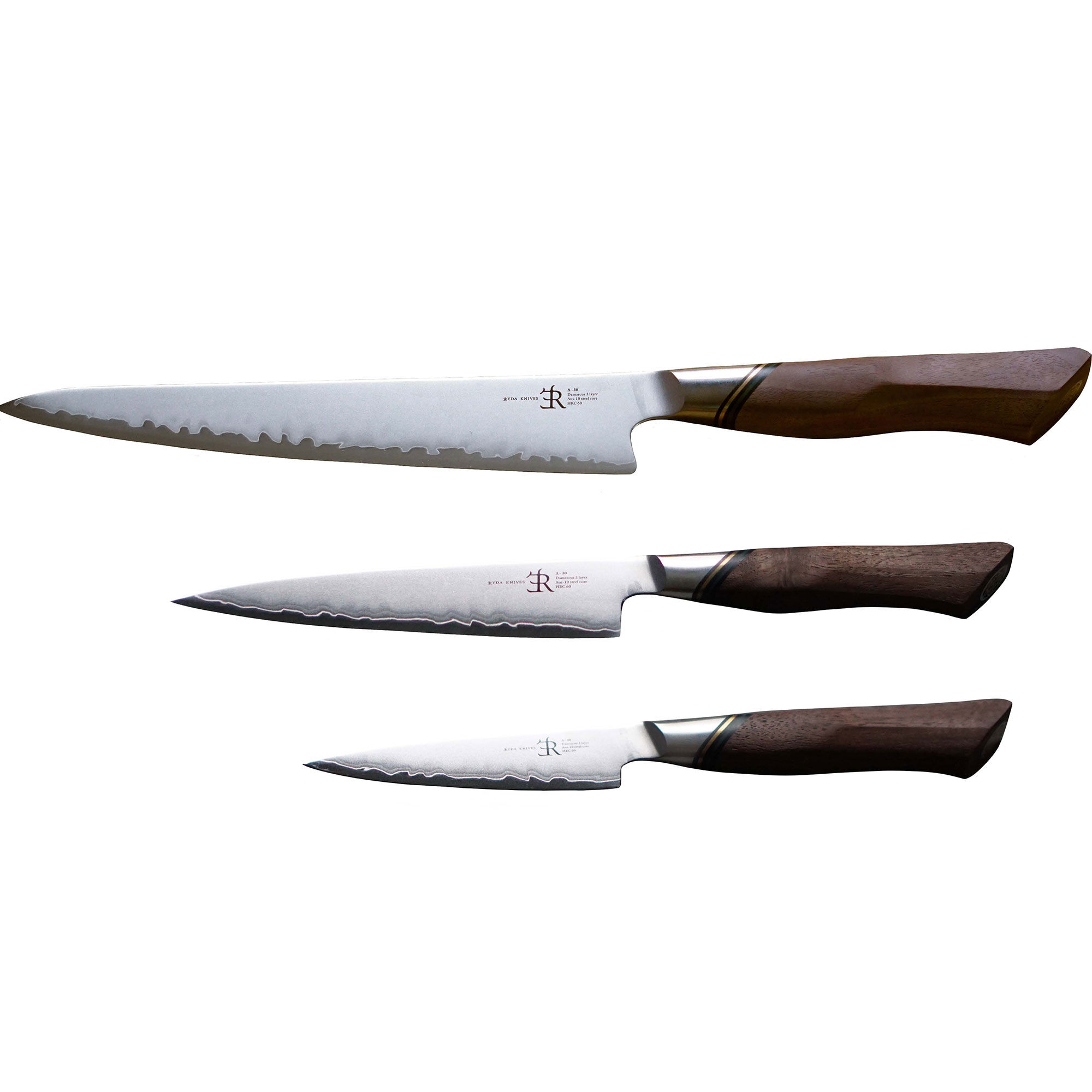 Ryda Knives  -30 Knivssæt Trancherkniv  Universal-   Skalkniv