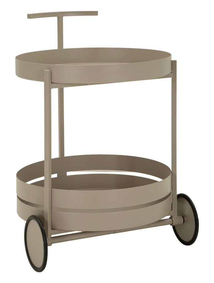 Saturn Bar Cart   Serveringsvogn   Dove Grey  40   49     61 Cm