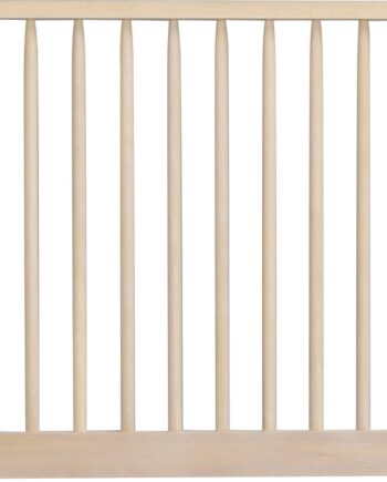 Sengegavl Hovedgavl Rowico Riggins Hvidkalket Massivt Egetræ Med Justerbare Metalben B194 Cm