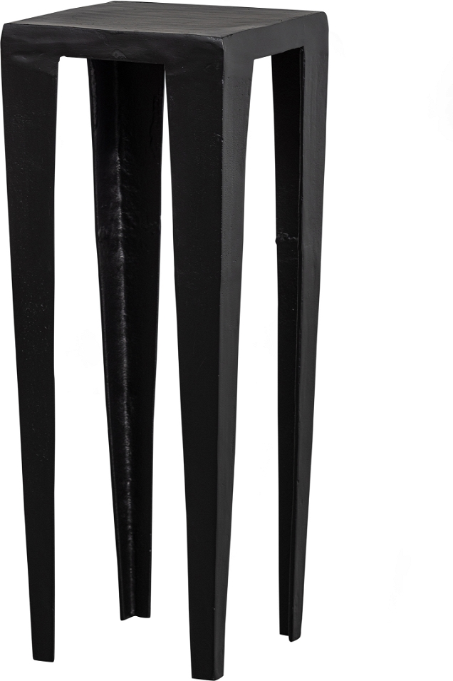 Sidebord Woood Exclusive Claire   Aluminium  H91   34   34 Cm  Mat Sort