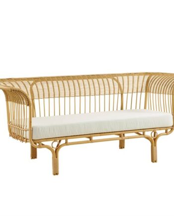 Sika Design Belladonna Sofa Alu-rattan Natural Inkl  Hynde   B450 White Quick Dry B450-white : Erling Christensen Møbler