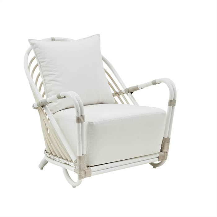 Sika Design Charlottenborg Exterior Stol Dove White Inkl  Hynde   B450 White Quick Dry B450-white : Erling Christensen Møbler