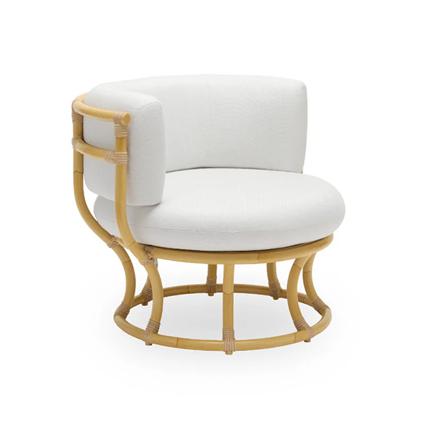 Sika Design Coco Exterior Lænestol Broad Striped Beige-white  : Erling Christensen Møbler