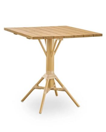 Sika Design Nicole Cafébord   Teak 70x70 Cm  : Erling Christensen Møbler
