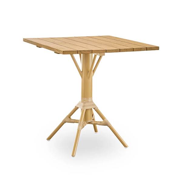 Sika Design Nicole Cafébord   Teak 70x70 Cm  : Erling Christensen Møbler