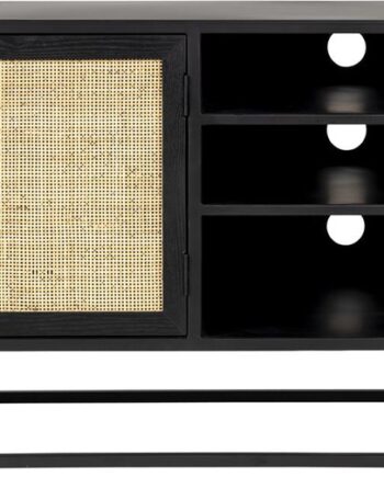 Skænk Studio White Guuji   Japandi Askefiner Perlemor L150xh55xd38 Cm